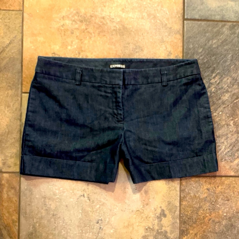 HTF EXPRESS Classic TRENDY TROUSER Shorts 12 PREPPY RICH SORORITY GIRL STYLE